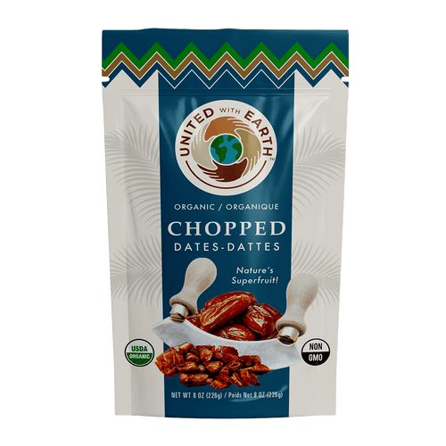 Organic Chopped Dates - 8 oz. Pouch