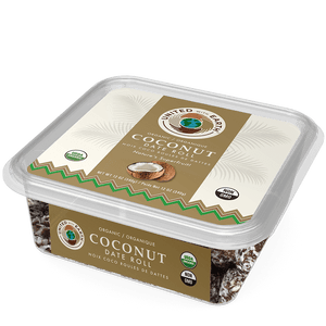 Organic Coconut Date Roll - 12 oz. Tubs