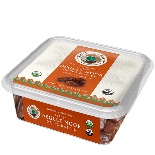 Organic Pitted Deglet Dates - 1 lb. Tubs