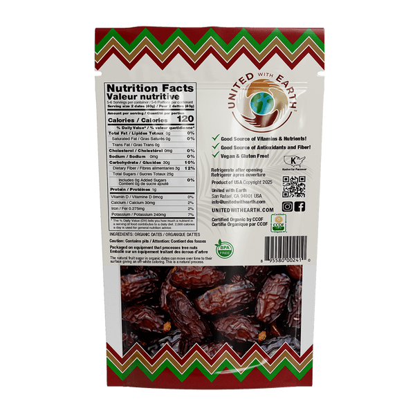 Organic Medjool Dates - 8 oz. Pouch