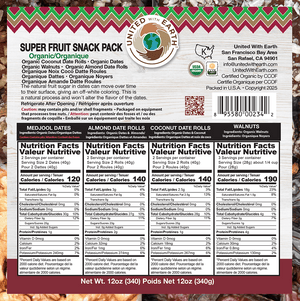 Organic Super Fruit Snack Pack - 12 oz. Tubs