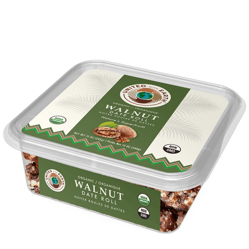 Organic Walnut Date Roll - 12 oz. Tubs