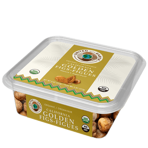 Organic Golden California Figs - 8 oz. Tubs