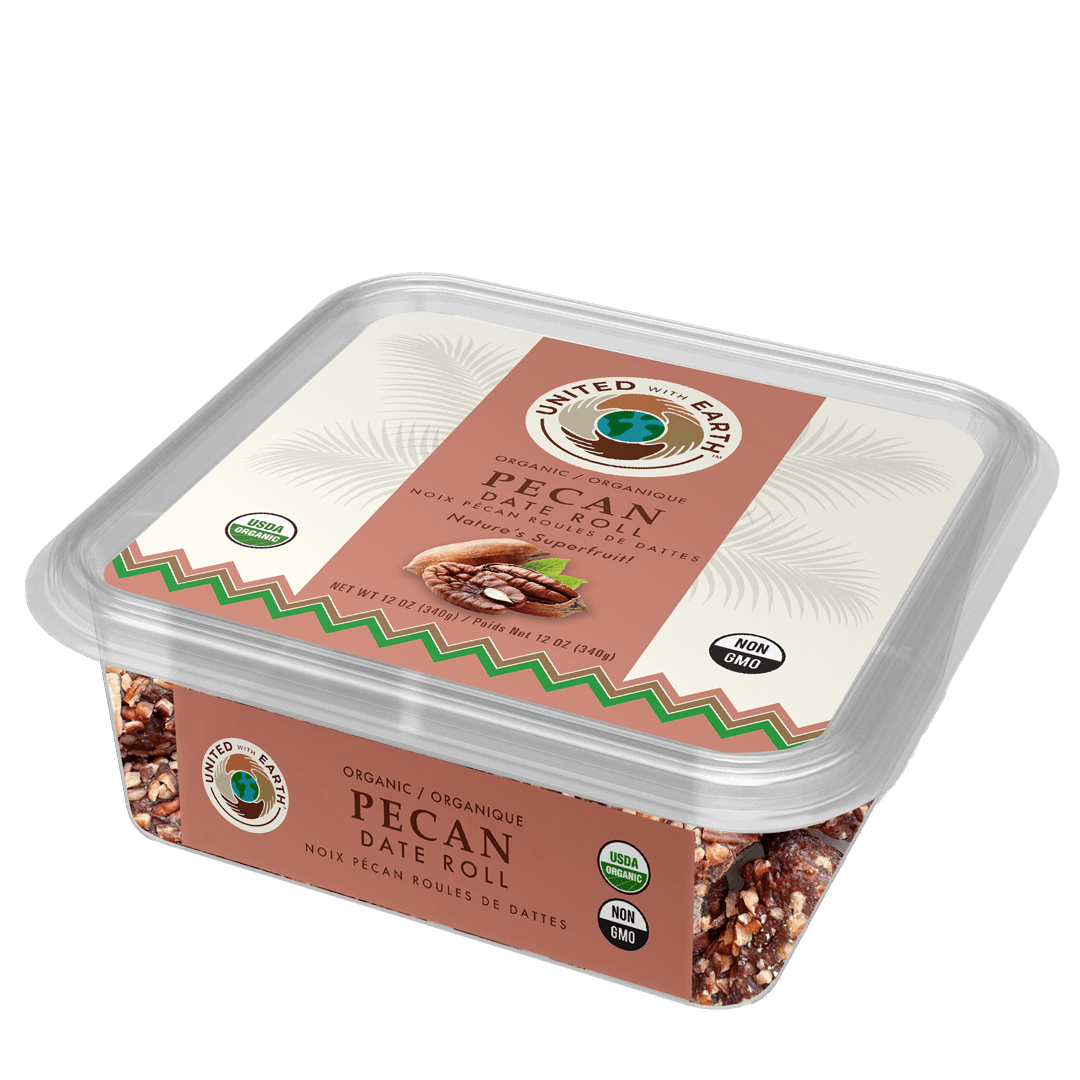 Organic Pecan Date Roll - 12 oz. Tubs
