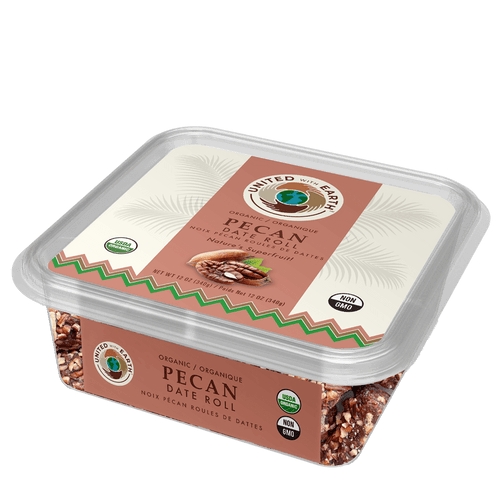 Organic Pecan Date Roll - 12 oz. Tubs