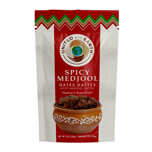 Spicy Medjool Dates - 8 oz.  Pouch