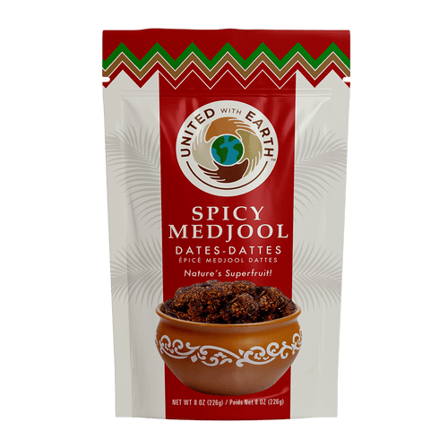 Spicy Medjool Dates - 8 oz.  Pouch
