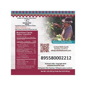 Medjool Dates - 5 lbs. Bulk Pack