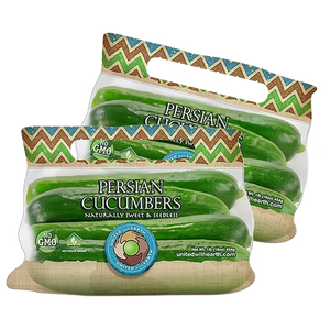 Persian Cucumbers 1 LB and 2 lbs. Handle Bags