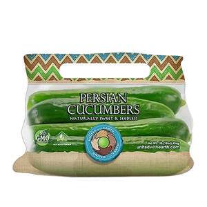 Persian Cucumbers 1 LB and 2 lbs. Handle Bags