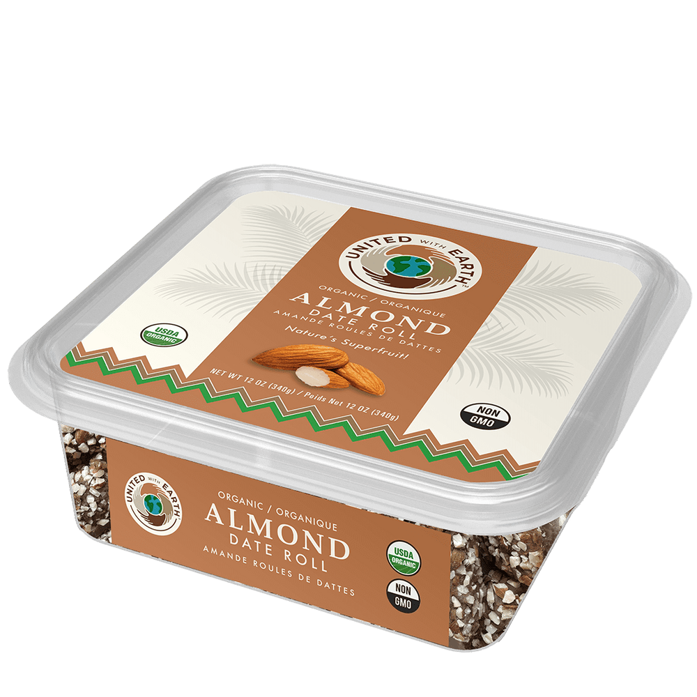 Organic Almond Date Roll - 12 oz. Tubs