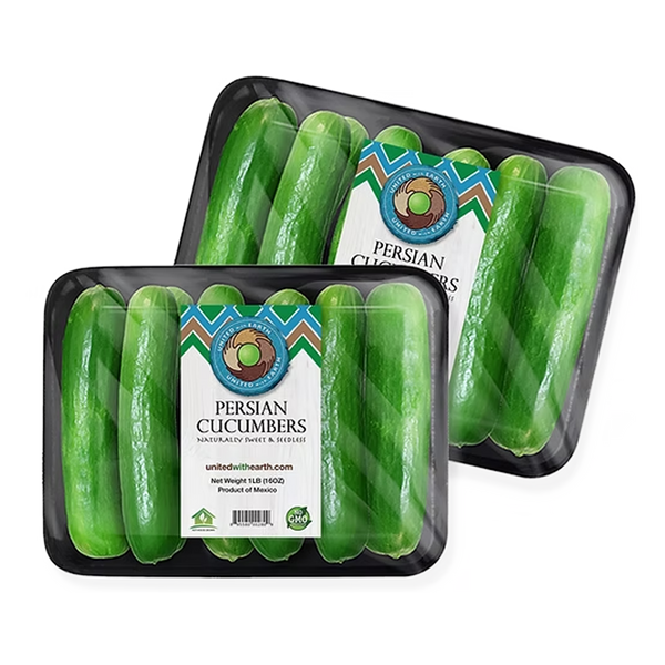 Persian Cucumbers 6 ct. Tubs