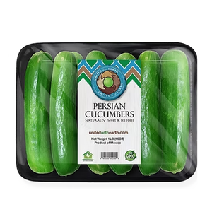Persian Cucumbers 6 ct. Tubs