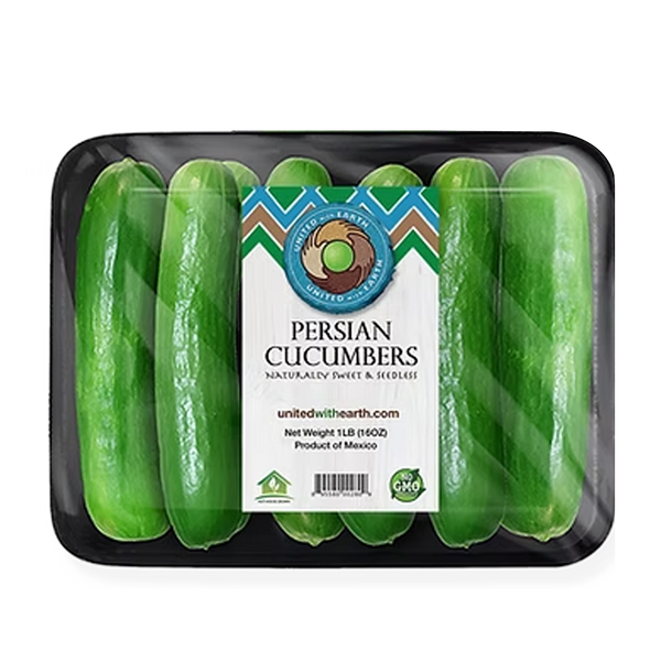 Persian Cucumbers 6 ct. Tubs